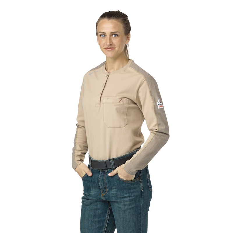 Women's Flex Knit Henley image number 2