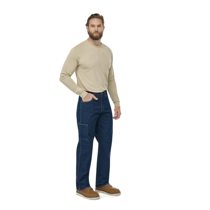 Men's Lightweight FR Long Sleeve T-Shirt image number 9