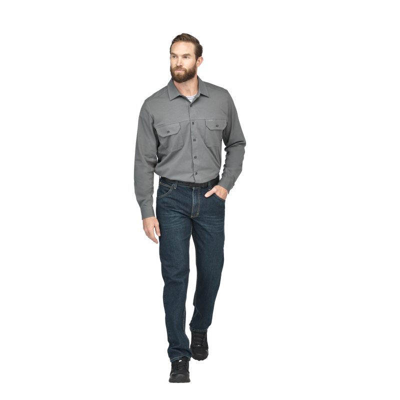 Men's Straight Fit Jean with Stretch image number 3