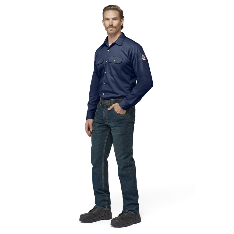 Men's Midweight Excel FR Work Shirt image number 4