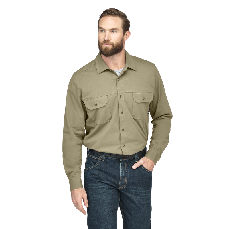 Bulwark FR Flex Knit Button Down Shirt image number 0