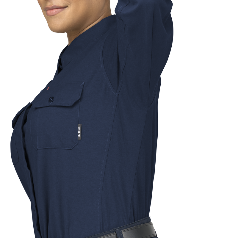 Women's Flex Knit Button Down Shirt image number 8
