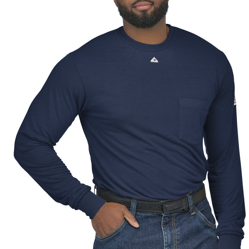Men's Lightweight FR Long Sleeve T-Shirt image number 9