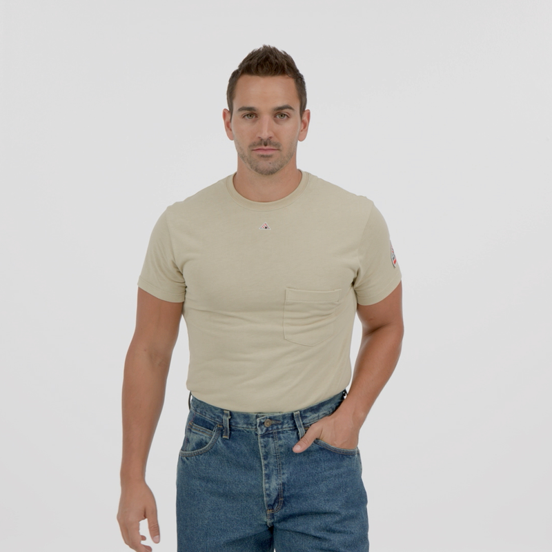 Men's Lightweight FR Short Sleeve T-Shirt image number 8