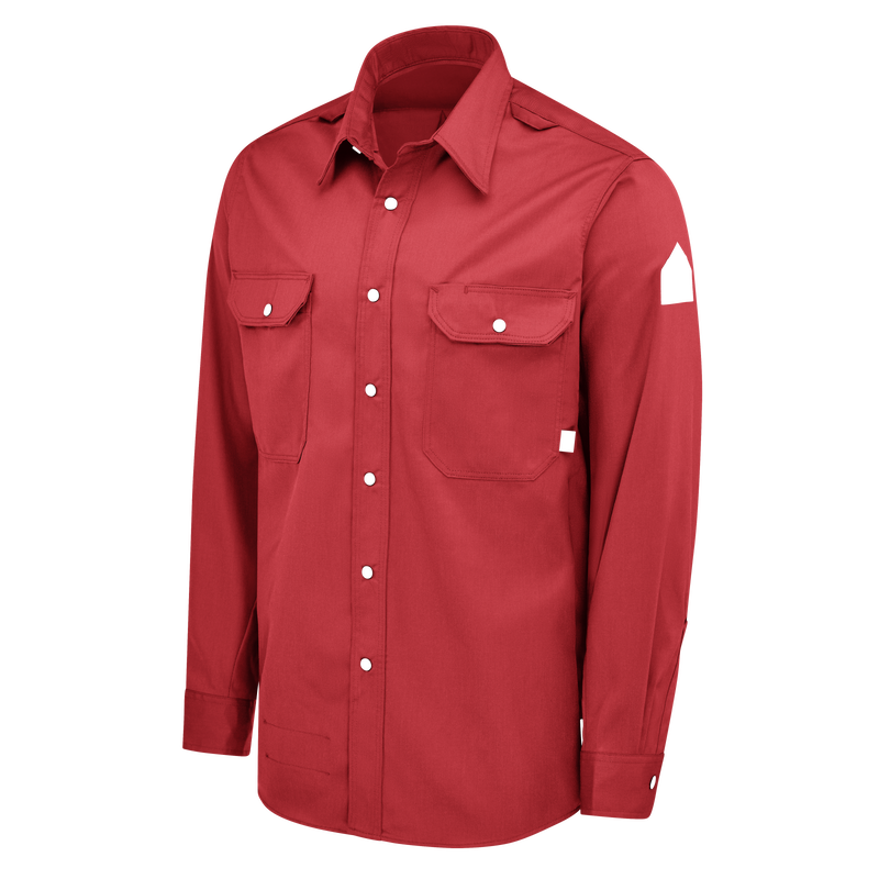 iQ Series&reg; Men's Midweight Comfort Snap-Front Woven Shirt image number 3
