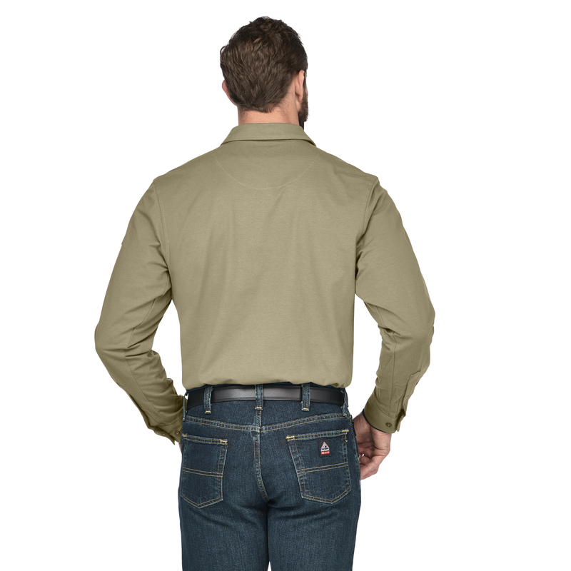 Bulwark FR Flex Knit Button Down Shirt image number 1
