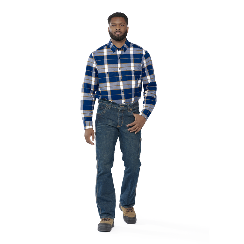 Bulwark FR Flex Knit Button Down Shirt image number 4