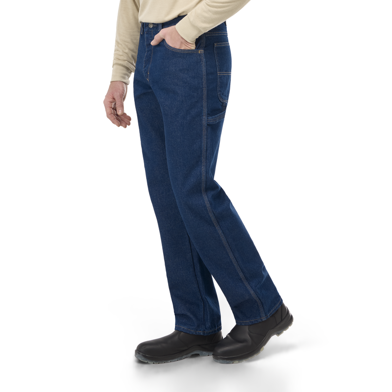 Men's Heavyweight Excel FR Denim Dungaree image number 2