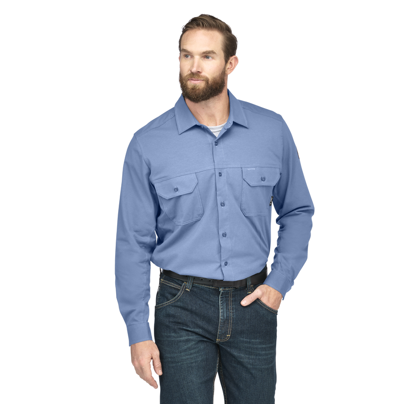 Bulwark FR Flex Knit Button Down Shirt image number 0