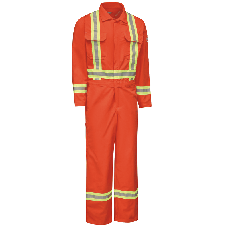 Men's Midweight FR Premium Coverall with Reflective Trim image number 2