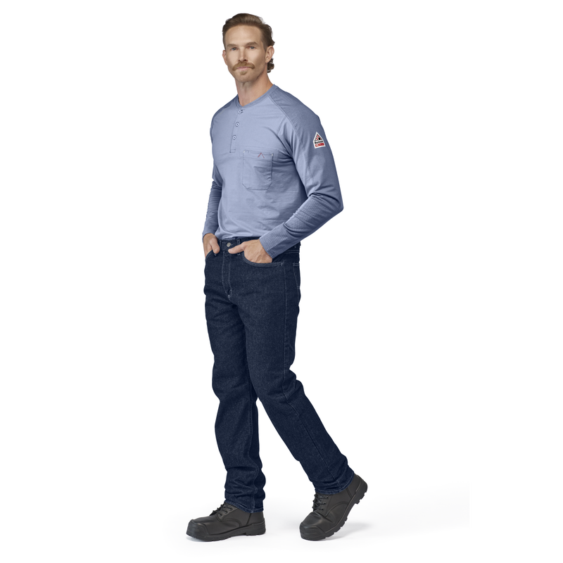 Men's Flex Knit Henley image number 6
