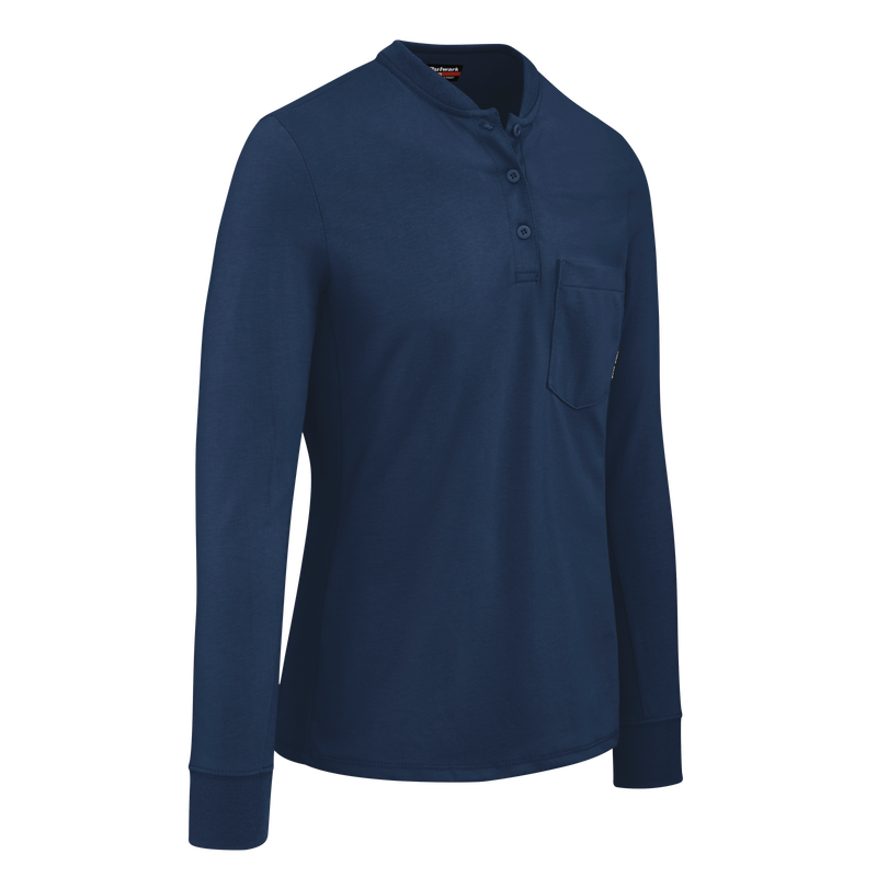 Women's Lightweight FR Henley image number 2