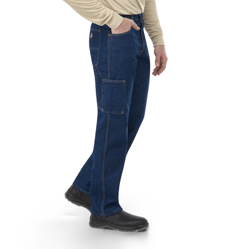 Men's Heavyweight Excel FR Denim Dungaree image number 3
