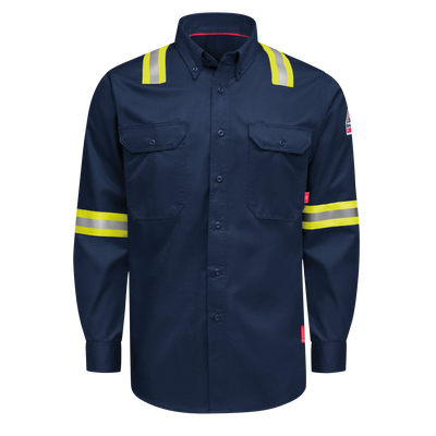 iQ Series Men’s Enhanced-Vis Midweight Comfort Woven Shirt