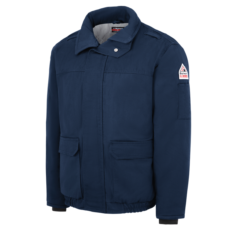 Men's Heavyweight FR Insulated Bomber Jacket image number 7