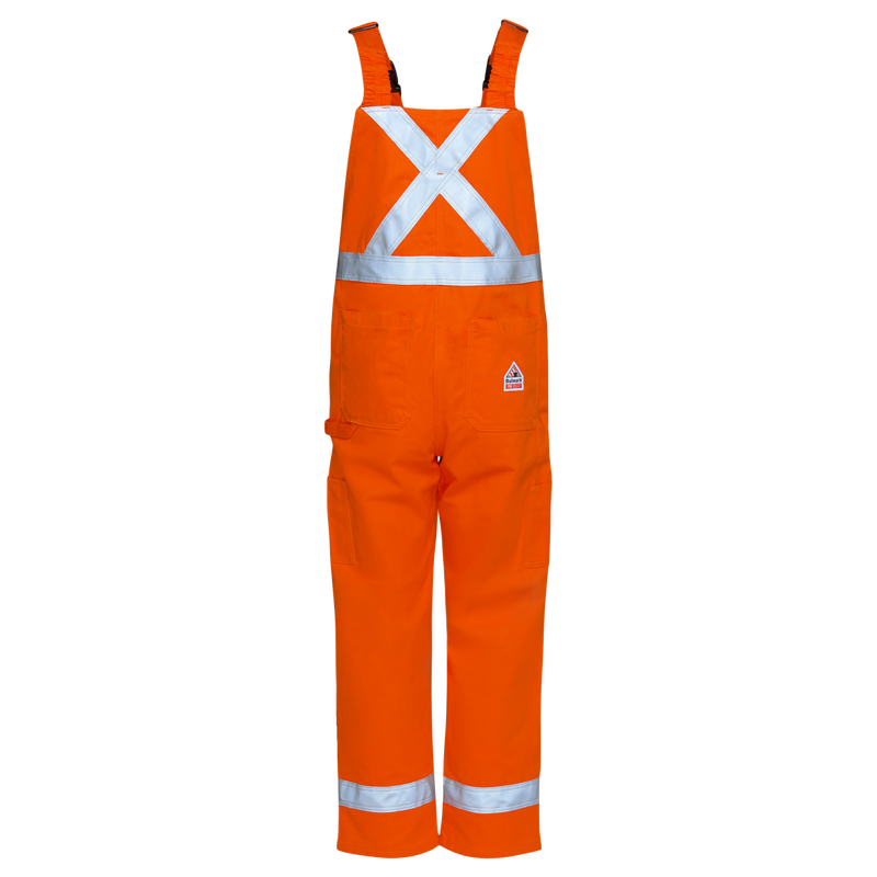 Men's Unlined Bib Overall with Reflective Trim image number 1