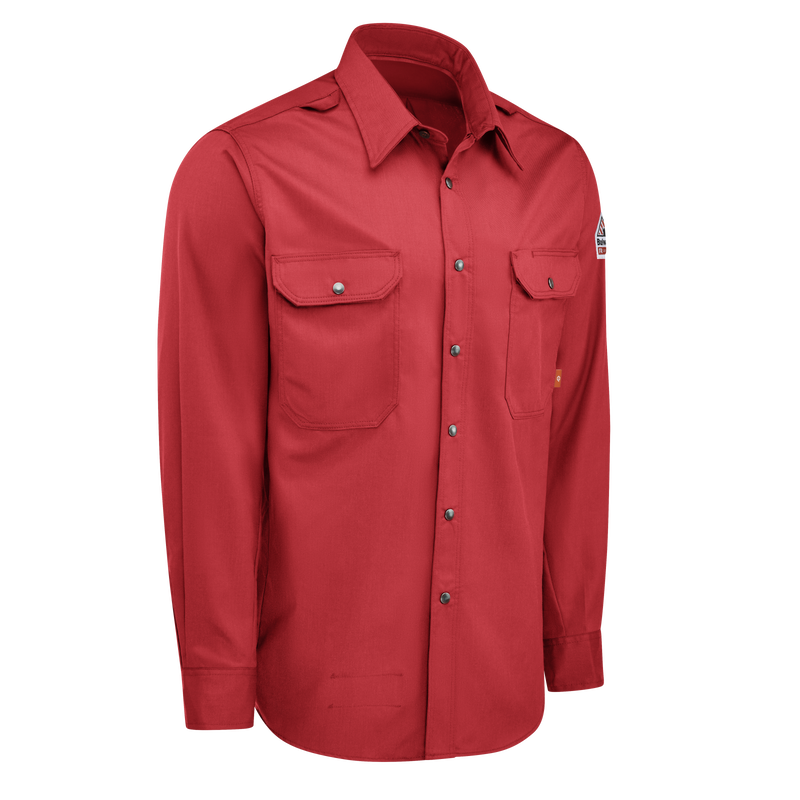iQ Series&reg; Men's Midweight Comfort Snap-Front Woven Shirt image number 2