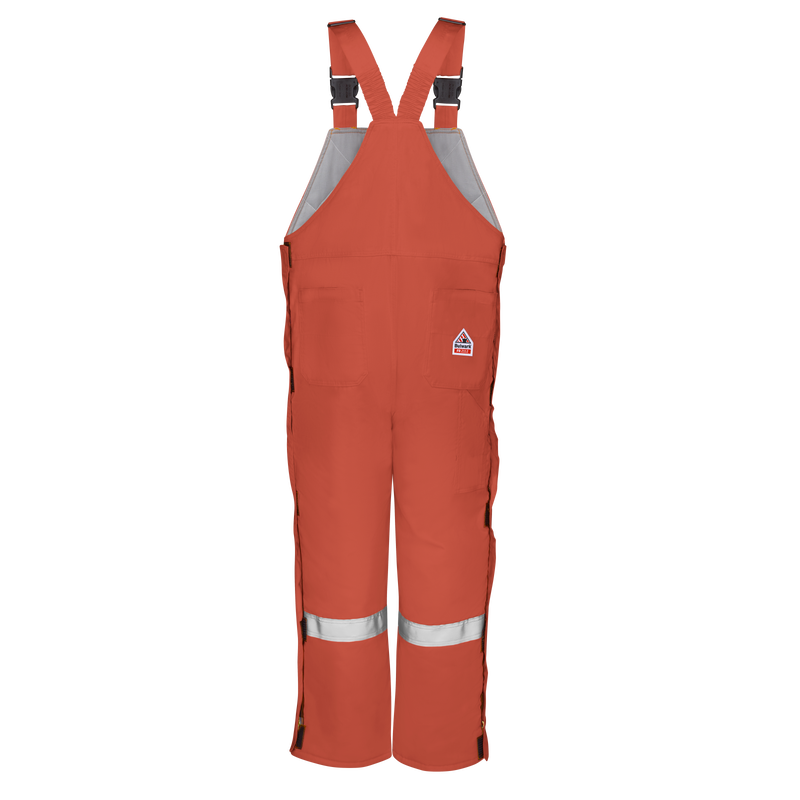 Men's Midweight Excel FR&reg; ComforTouch&reg; Deluxe Insulated Bib Overall with Reflective Trim image number 1
