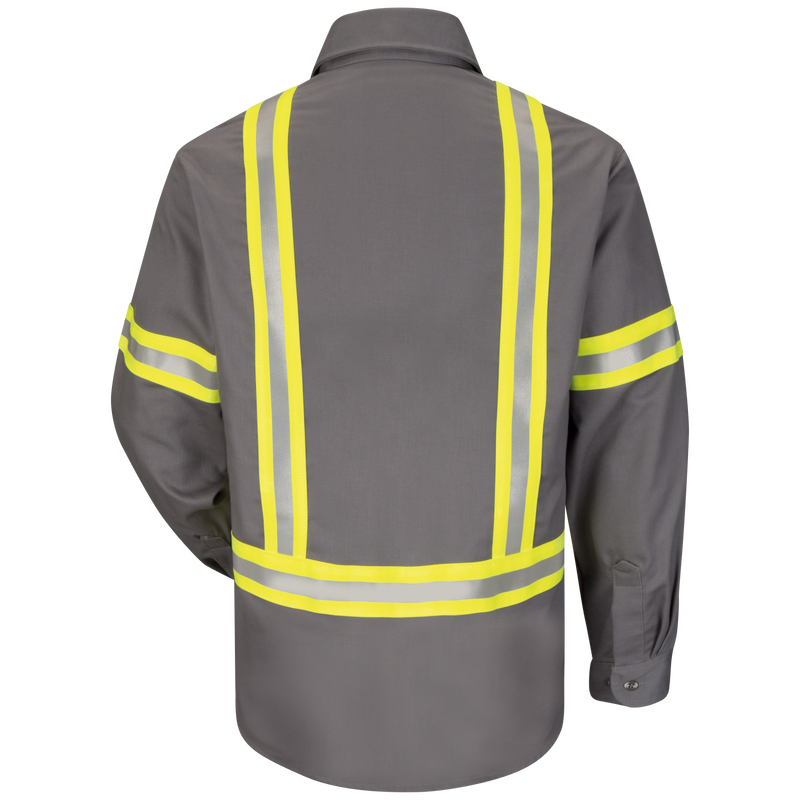 Men's Midweight FR Enhanced Visibility Uniform Shirt image number 1
