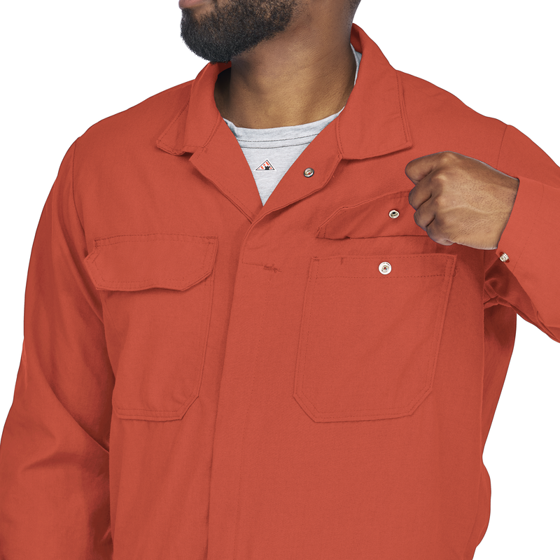 Men's Midweight Nomex FR Premium Coverall image number 8