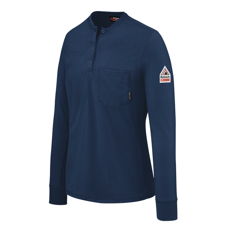Women's Lightweight FR Henley image number 3
