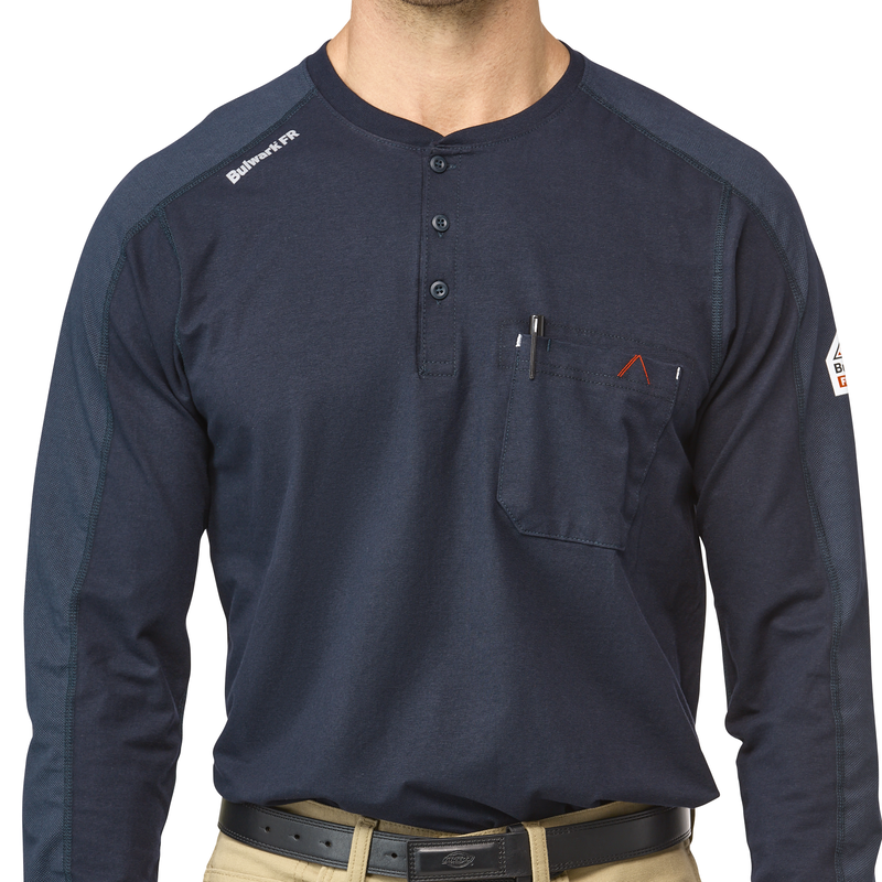 Men's Flex Knit Henley image number 14