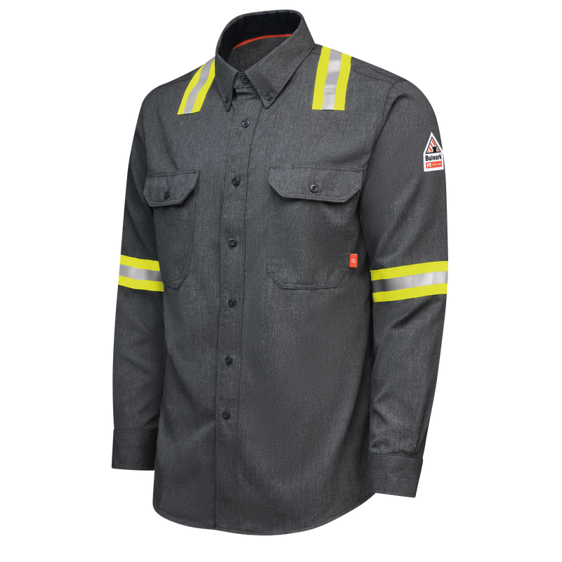 iQ Series Enhanced Visibility Comfort Woven Lightweight Shirt image number 3