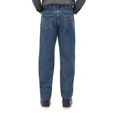 Men's Loose FR Stonewashed Jean