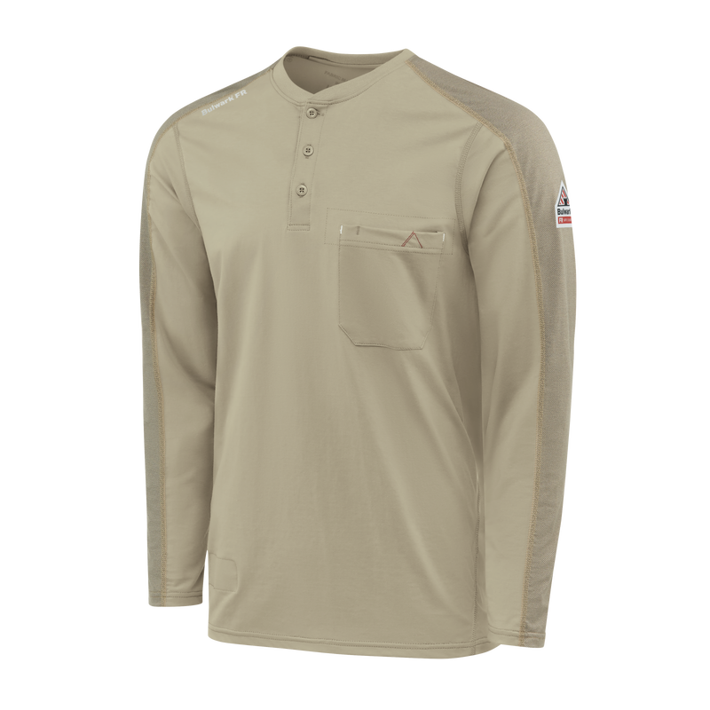 Men's Flex Knit Henley image number 3