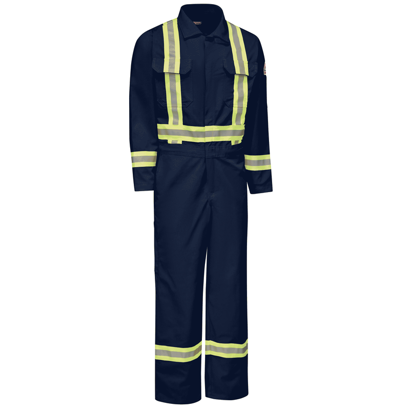 Men's Midweight FR Premium Coverall with Reflective Trim image number 2