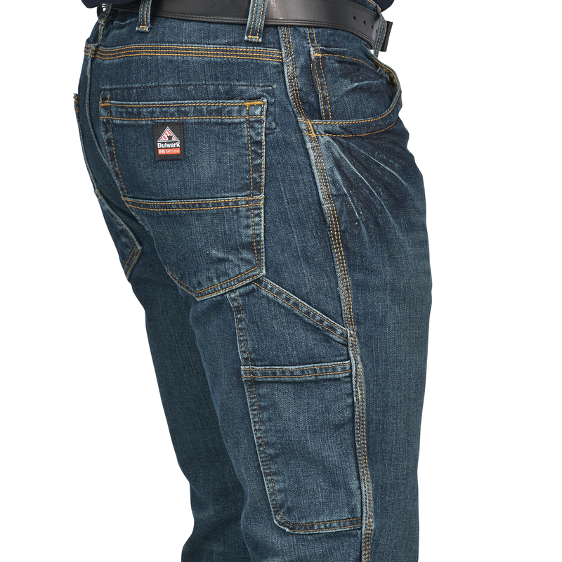 Men's Stretch Denim Dungaree image number 20
