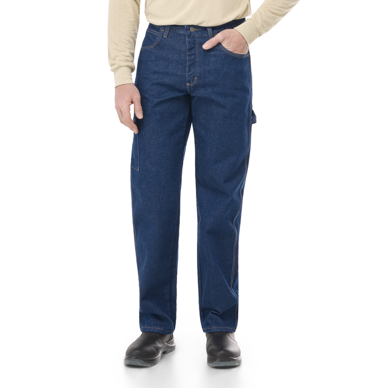 Men's Heavyweight Excel FR Denim Dungaree image number 0