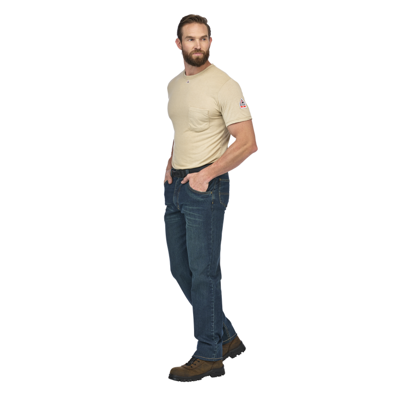 Men's Straight Fit Jean with Stretch image number 10