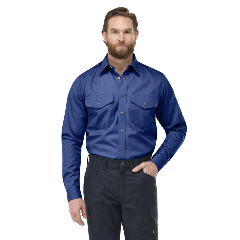Men's Midweight Excel FR Snap-Front Uniform Shirt image number 0