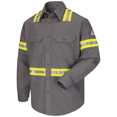 Men's Midweight FR Enhanced Visibility Uniform Shirt