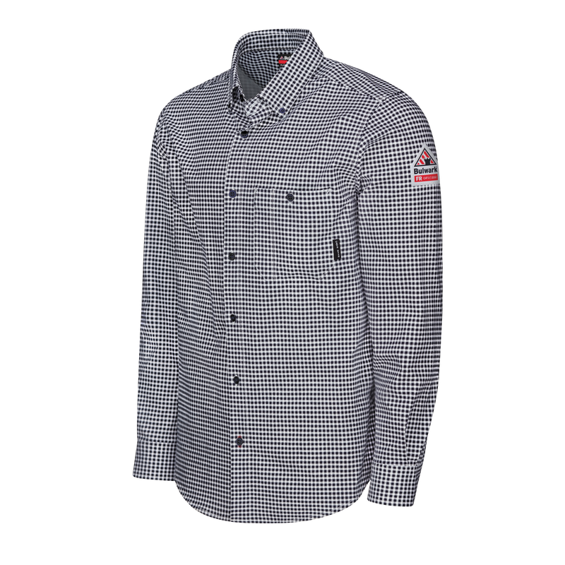 Bulwark FR Flex Knit Button Down Shirt image number 3