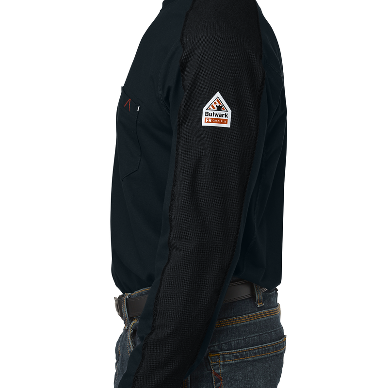 Men's 1/4 Zip Flex Knit image number 9