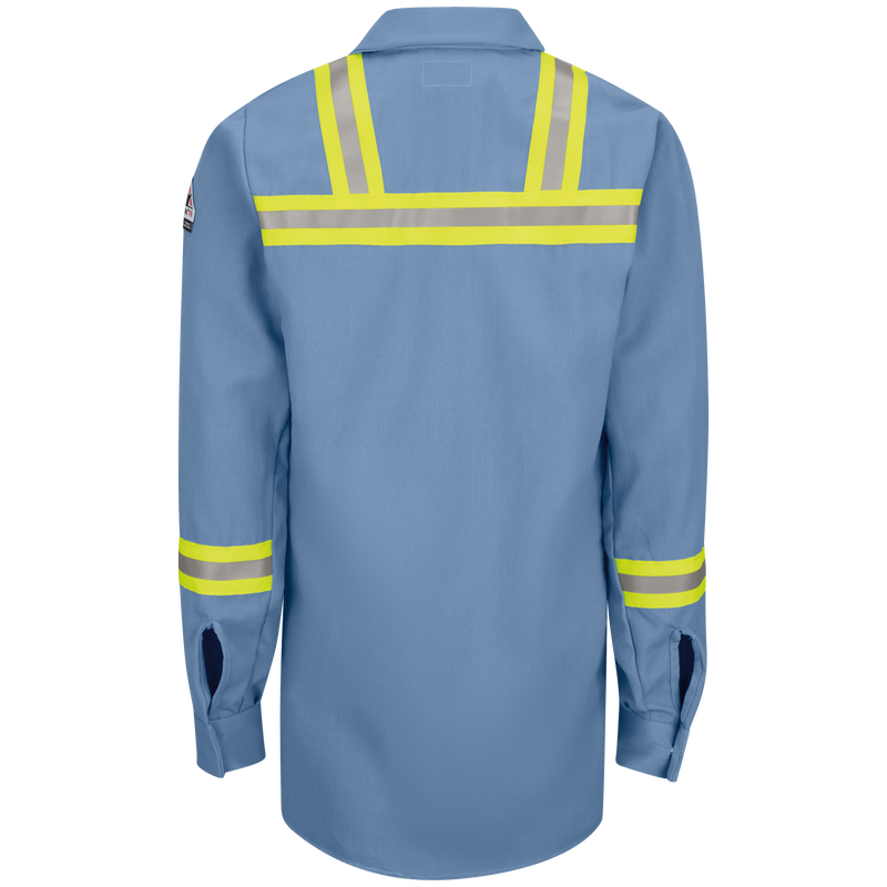 Enhanced Visibility Concealed-Gripper Pocketless Work Shirt image number 1
