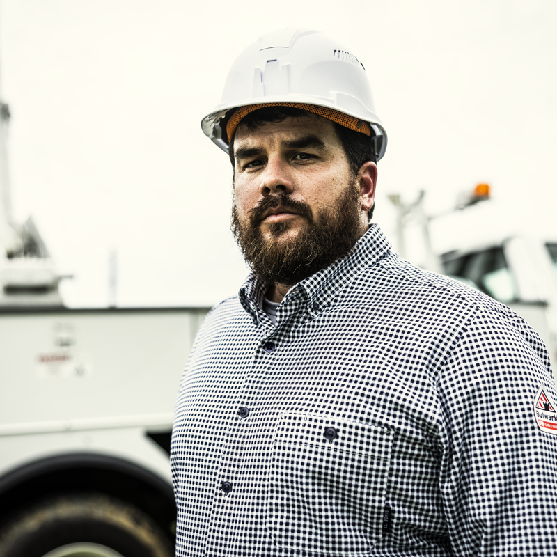 Bulwark FR Flex Knit Button Down Shirt image number 9