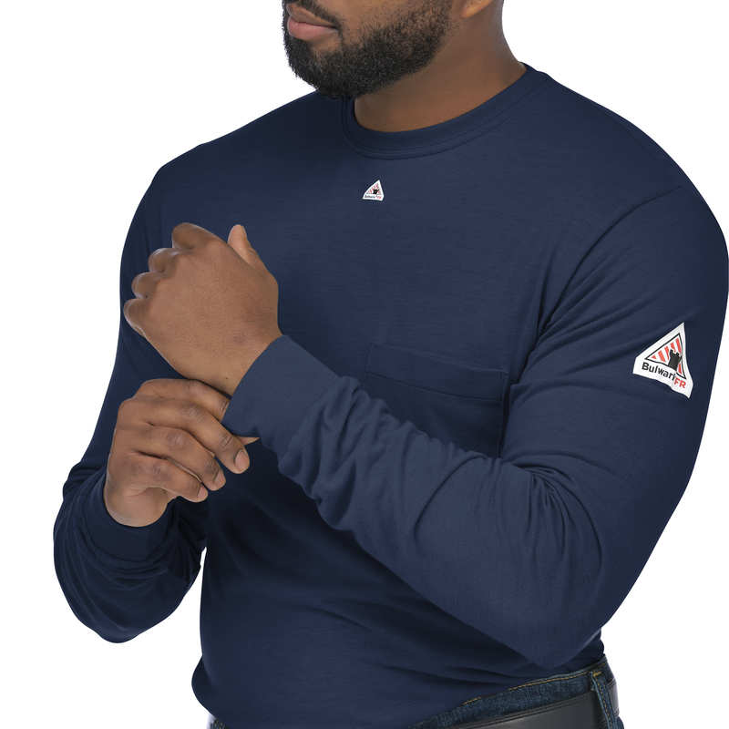 Men's Lightweight FR Long Sleeve T-Shirt image number 7