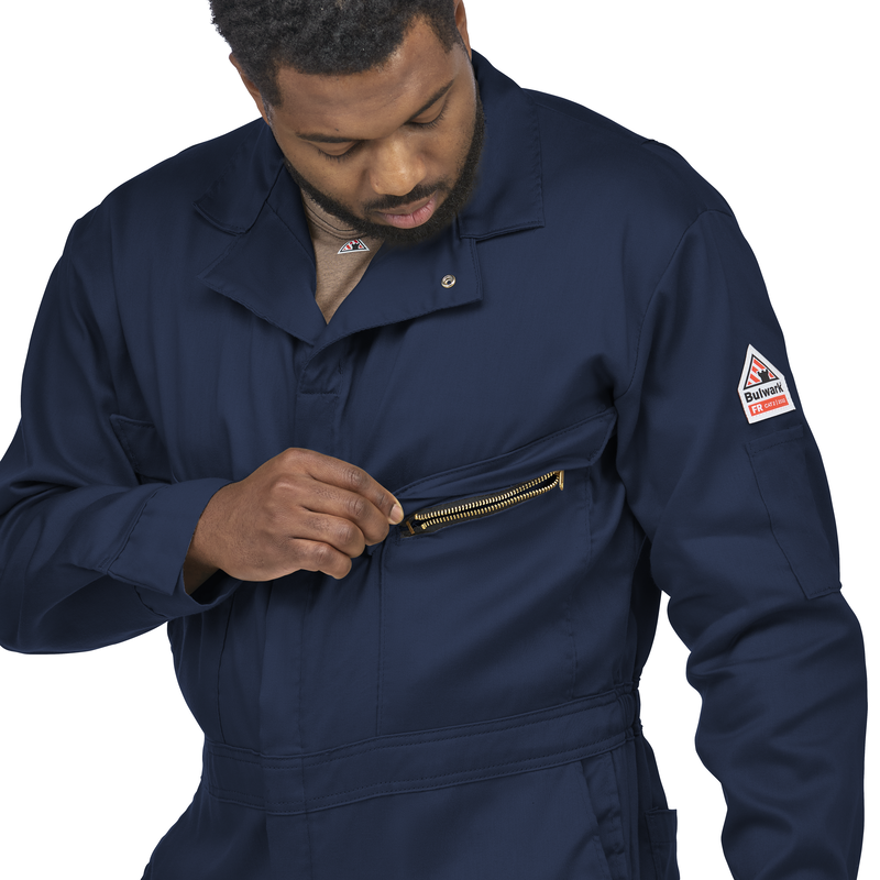 Men's Lightweight Excel FR&reg; ComforTouch&reg; Deluxe Coverall image number 8