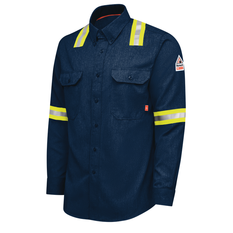 iQ Series Enhanced Visibility Comfort Woven Lightweight Shirt image number 3