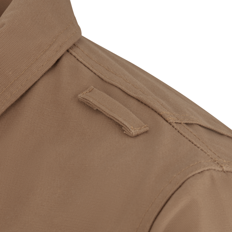 Brown Duck Lined Bomber Jacket image number 6
