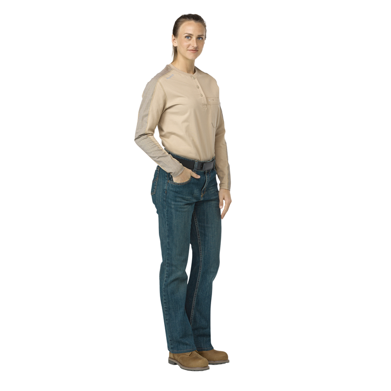 Women's Flex Knit Henley image number 7
