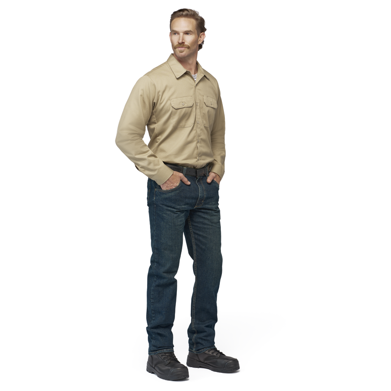 Men's Midweight Excel FR Work Shirt image number 4