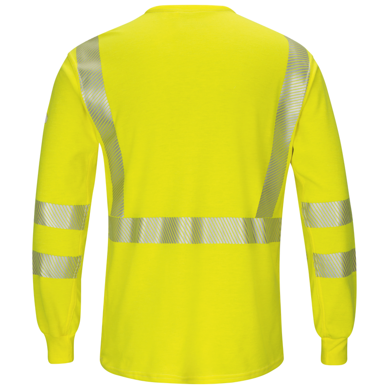 Men's Lightweight FR Hi-Visibility Long Sleeve T-Shirt image number 1