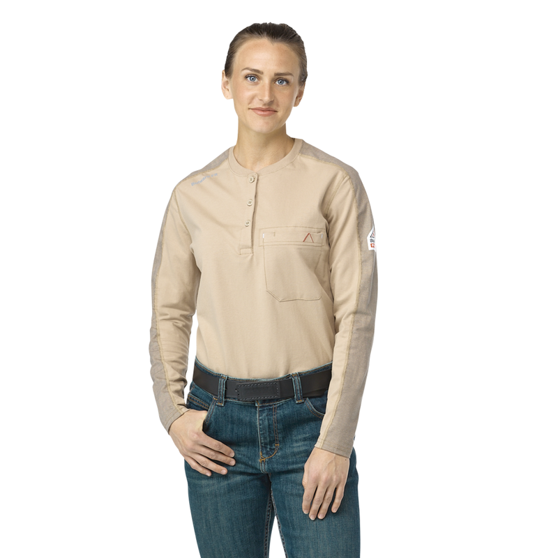 Women's Flex Knit Henley image number 0