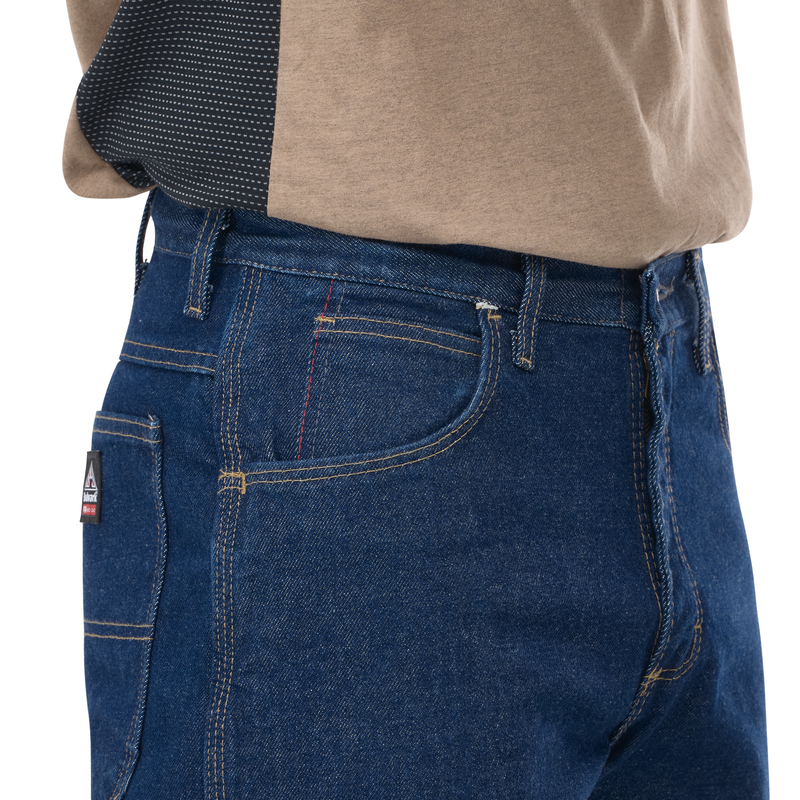 Men's Heavyweight Excel FR Denim Dungaree image number 11