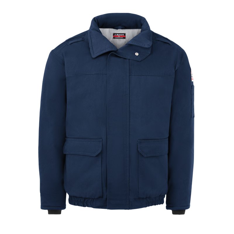 Men's Heavyweight FR Insulated Bomber Jacket image number 4