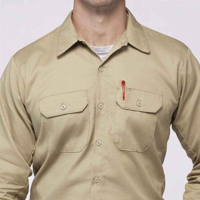 Men's Midweight Excel FR Work Shirt image number 6